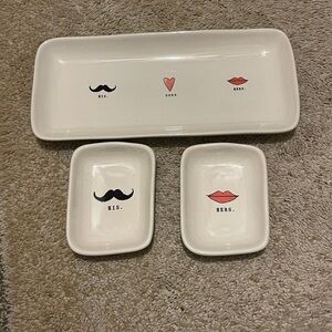 Rae Dunn “His & Hers” dish’s
